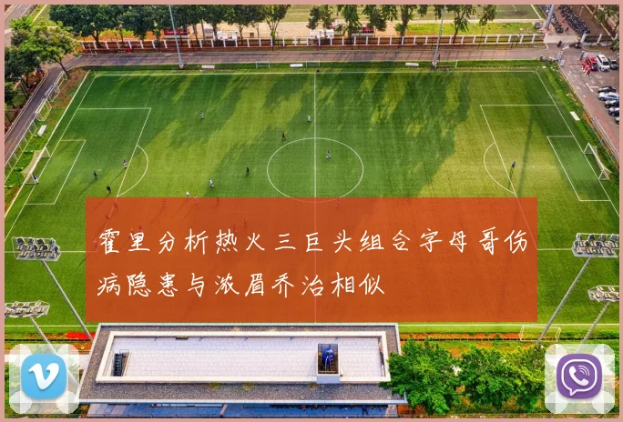 霍里分析热火三巨头组合字母哥伤病隐患与浓眉乔治相似